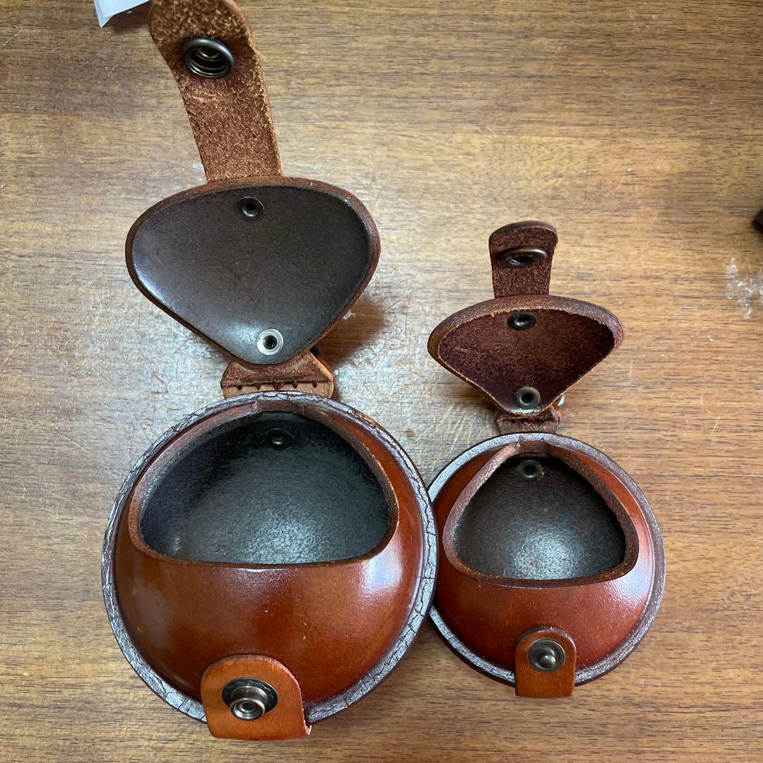 ドイツ製 ハンドメイド 本革ケース 2点セット