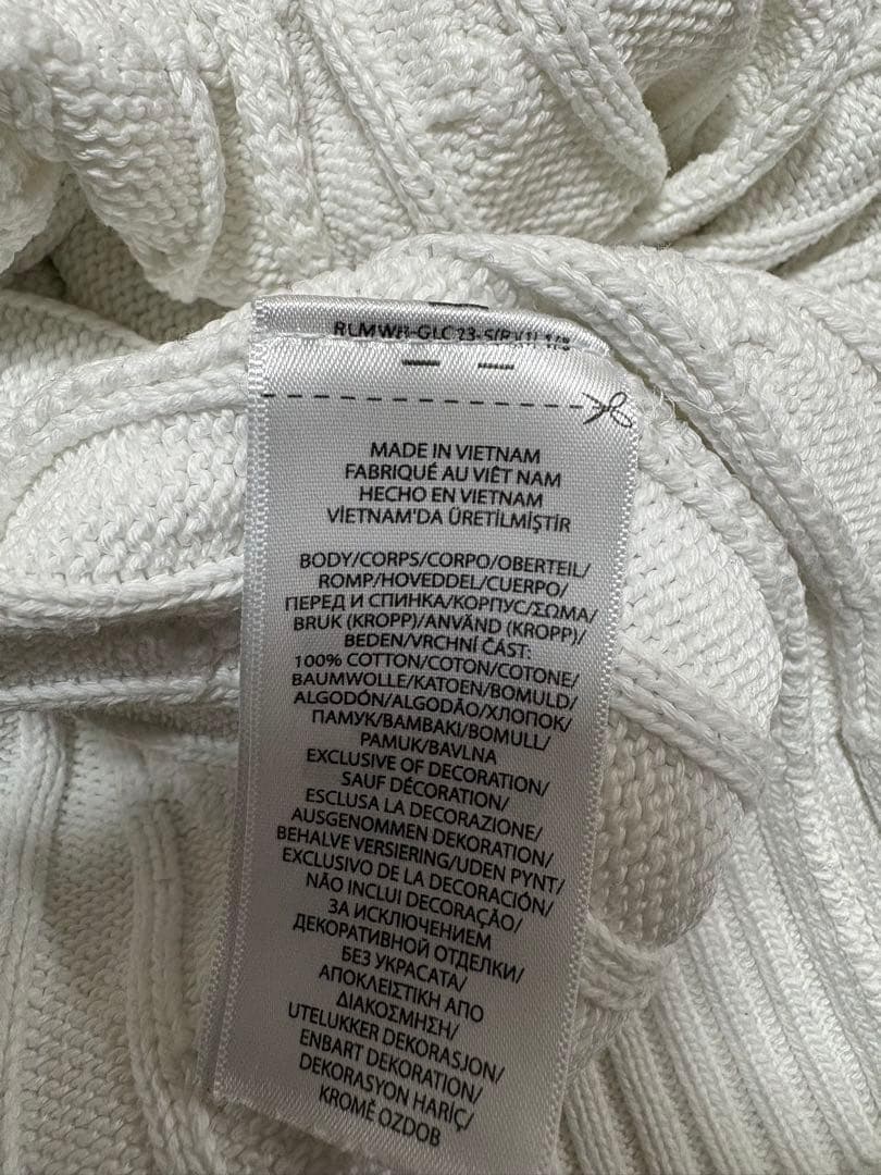 【美品】POLO RALPH LAUREN ケーブルセーター★大人気カラー★