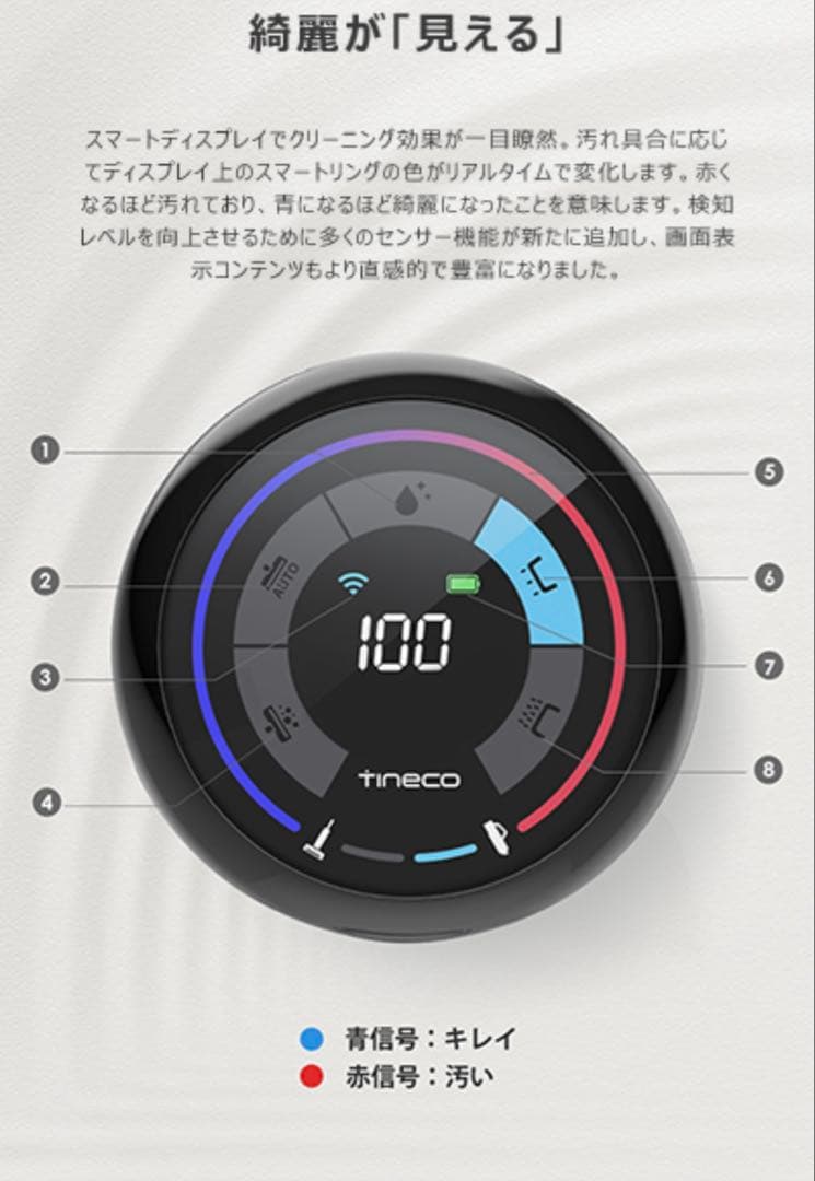 ほぼ新品Tineco FLOOR ONE S5 plus