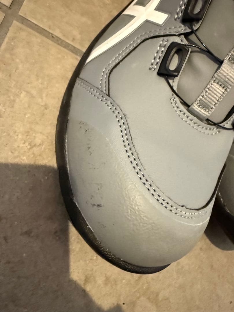 ASICS 安全靴 グレー