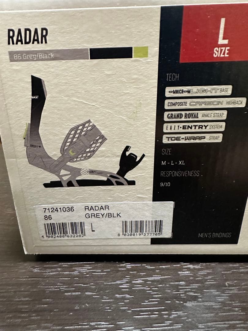 24/25 DRAKE RADAR ドレイク レーダー