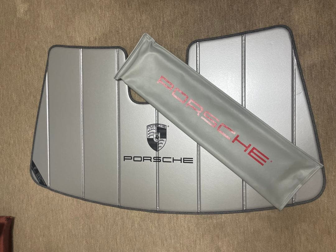 【最終価格 美品】純正Porsche サンシェード シルバー