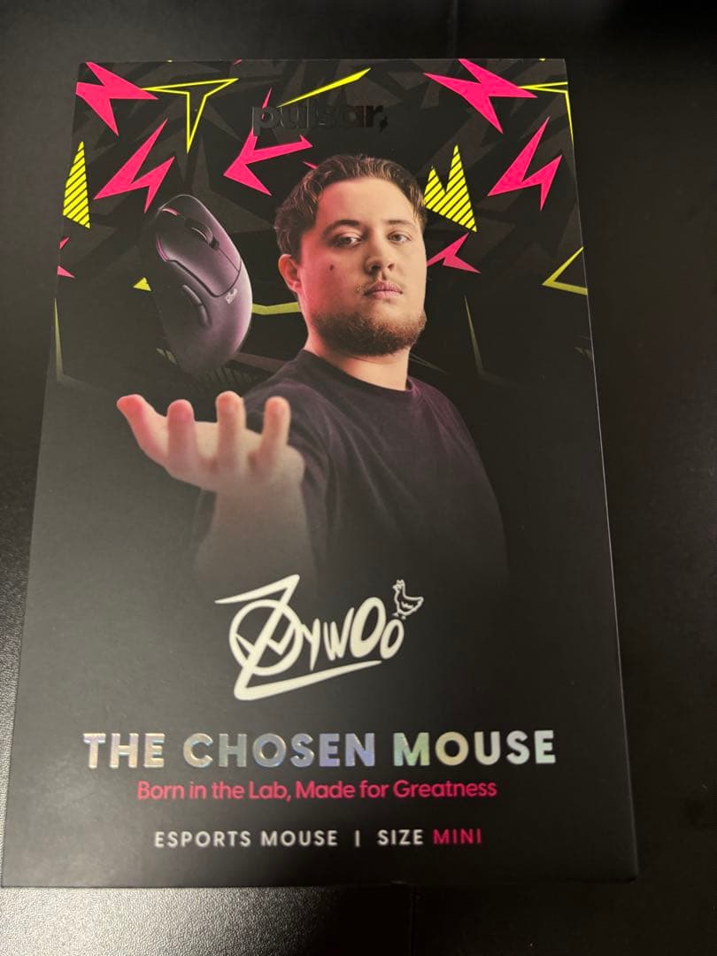 新品未開封　Pulsar ZywOo The Chosen Mouse Mini