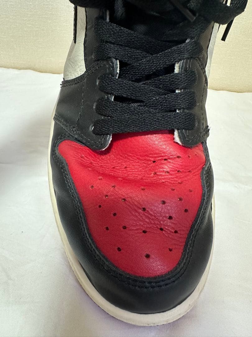 AJ1 BRED TOE ブレッドトゥ　26.5センチ　美品