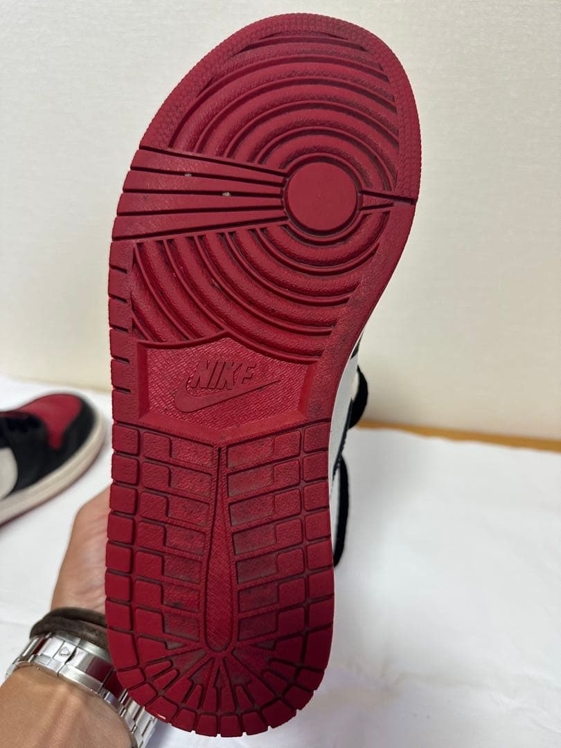AJ1 BRED TOE ブレッドトゥ　26.5センチ　美品