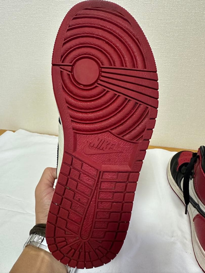 AJ1 BRED TOE ブレッドトゥ　26.5センチ　美品