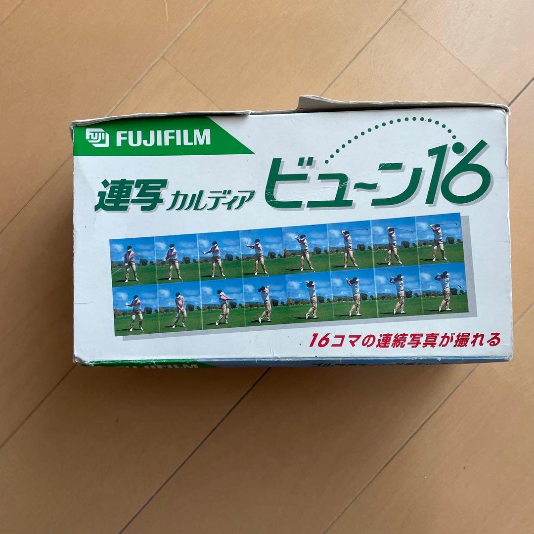 美品　廃盤　レア　フジフィルム　連写　カルディア　ビューン16カメラ