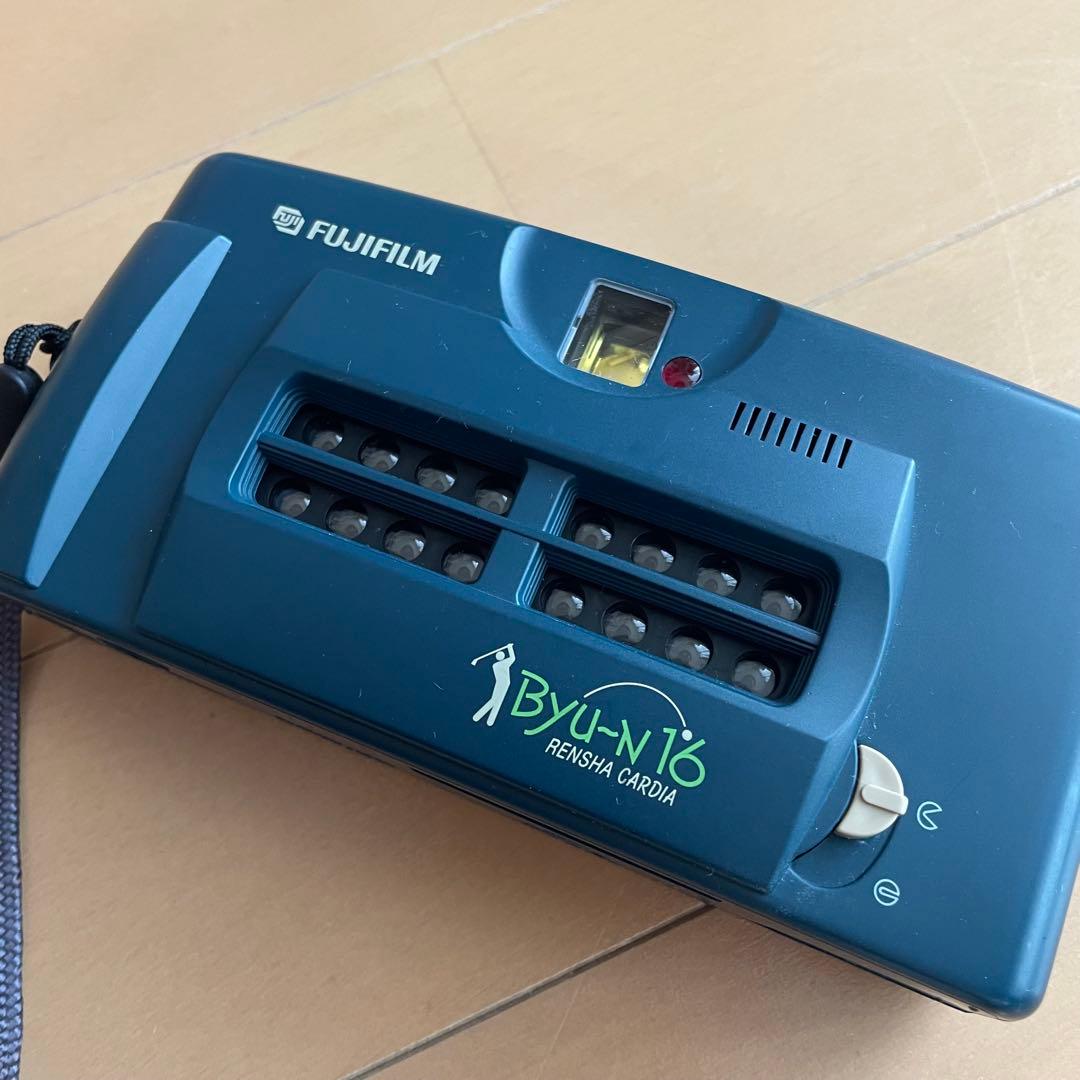 美品　廃盤　レア　フジフィルム　連写　カルディア　ビューン16カメラ
