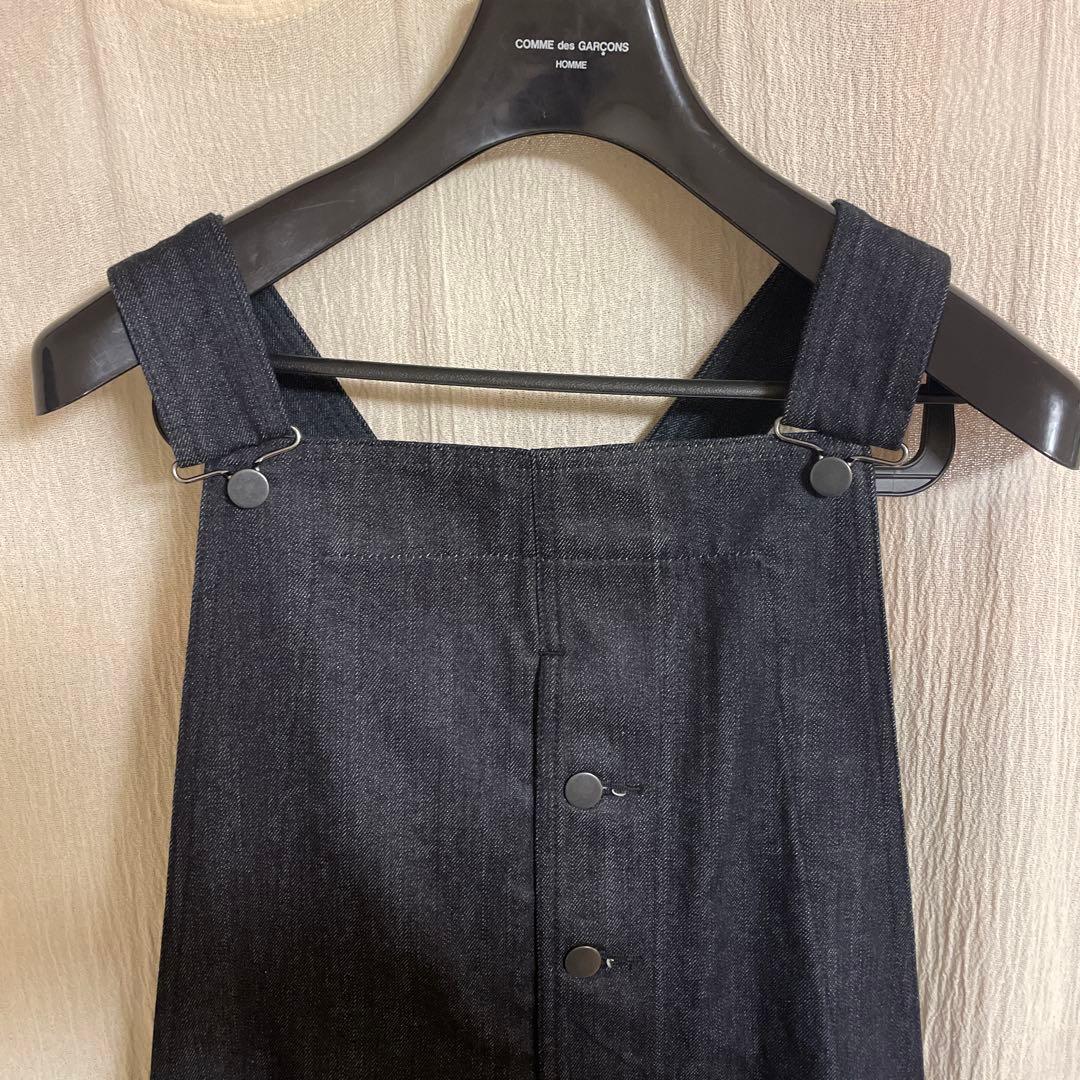 再値下げ/NEMETH ダークデニム オーバーオール S