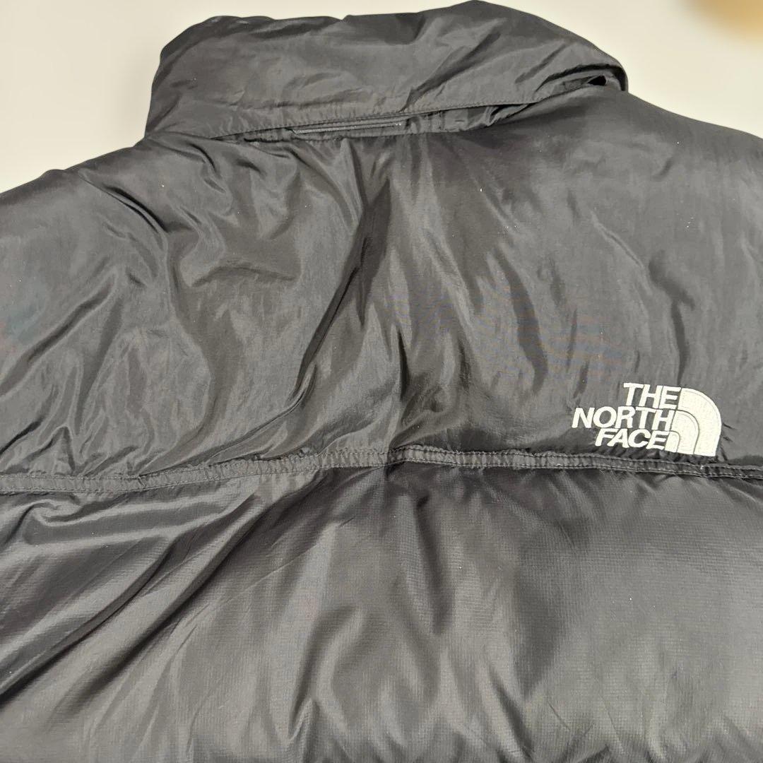 THE NORTH FACE フード付きダウンベスト 黒