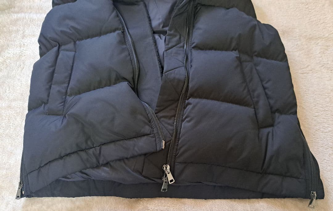 【LOU ANDREA/ルーアンドレア】２WAY DOWN VEST　ブラック