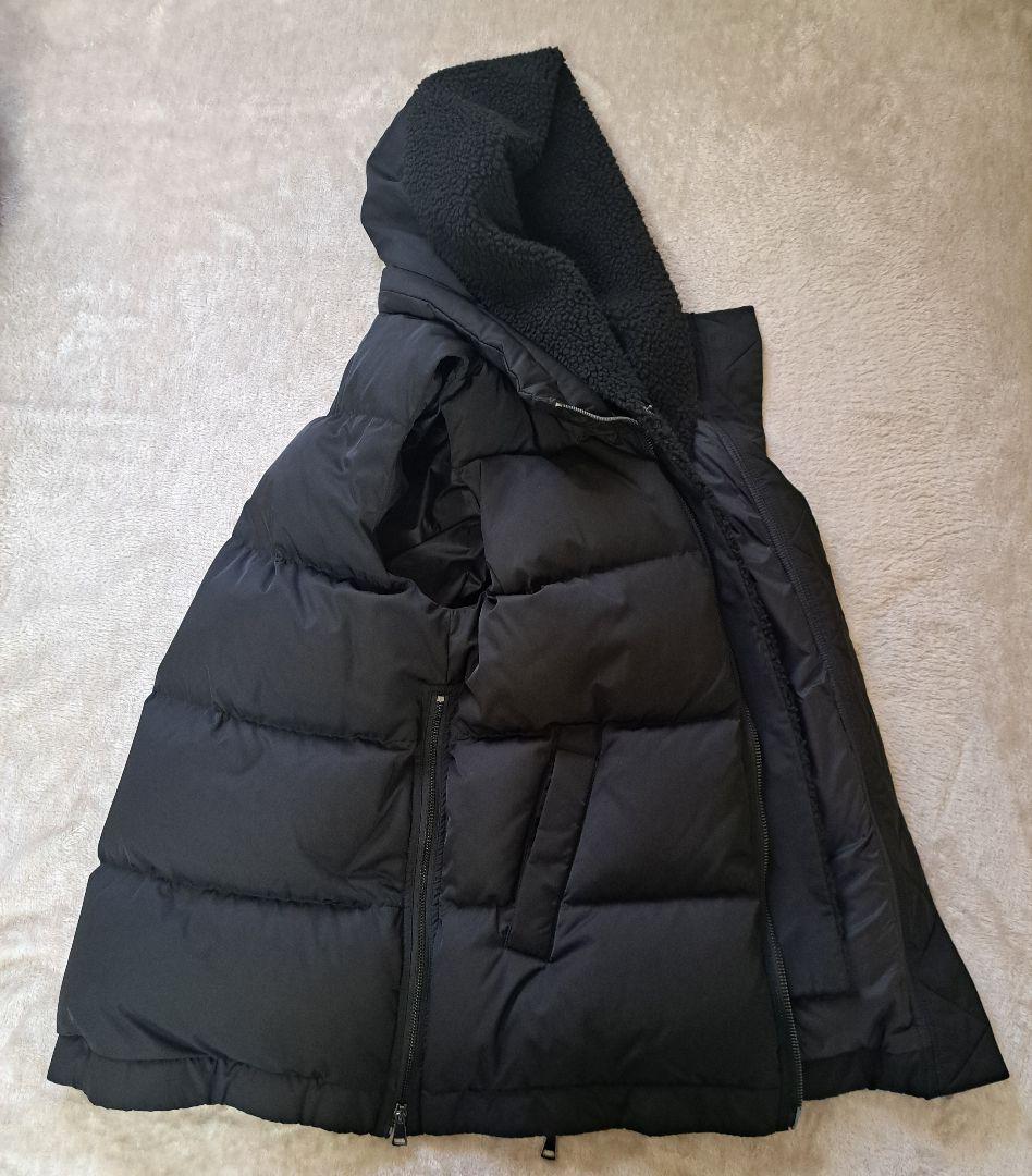 【LOU ANDREA/ルーアンドレア】２WAY DOWN VEST　ブラック