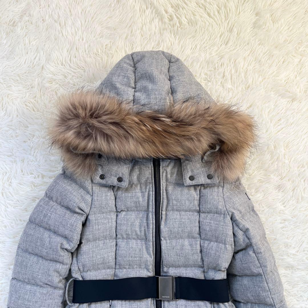 TATRAS VOLPAIA ダウンコート カシミア ラクーンファー　02サイズ