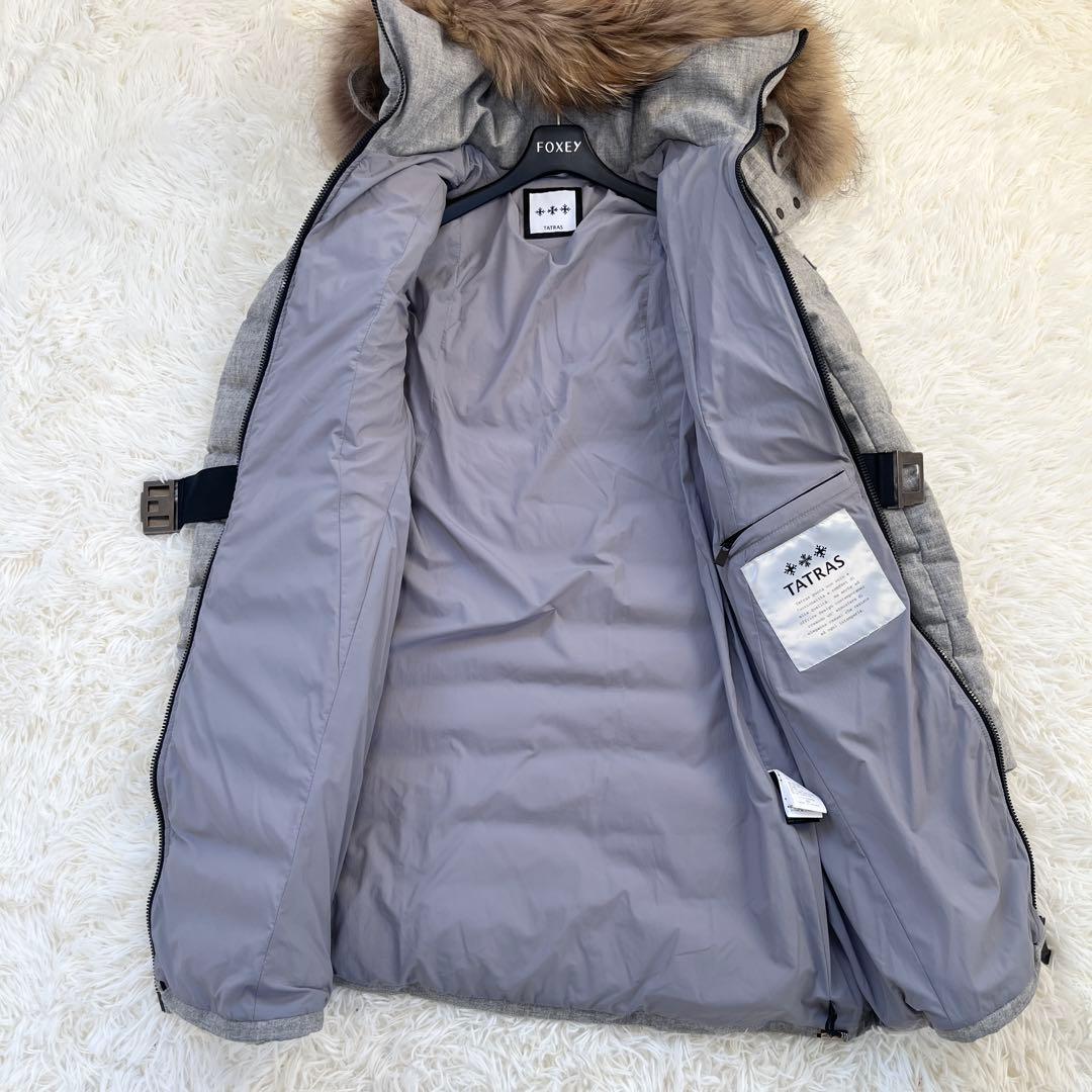 TATRAS VOLPAIA ダウンコート カシミア ラクーンファー　02サイズ