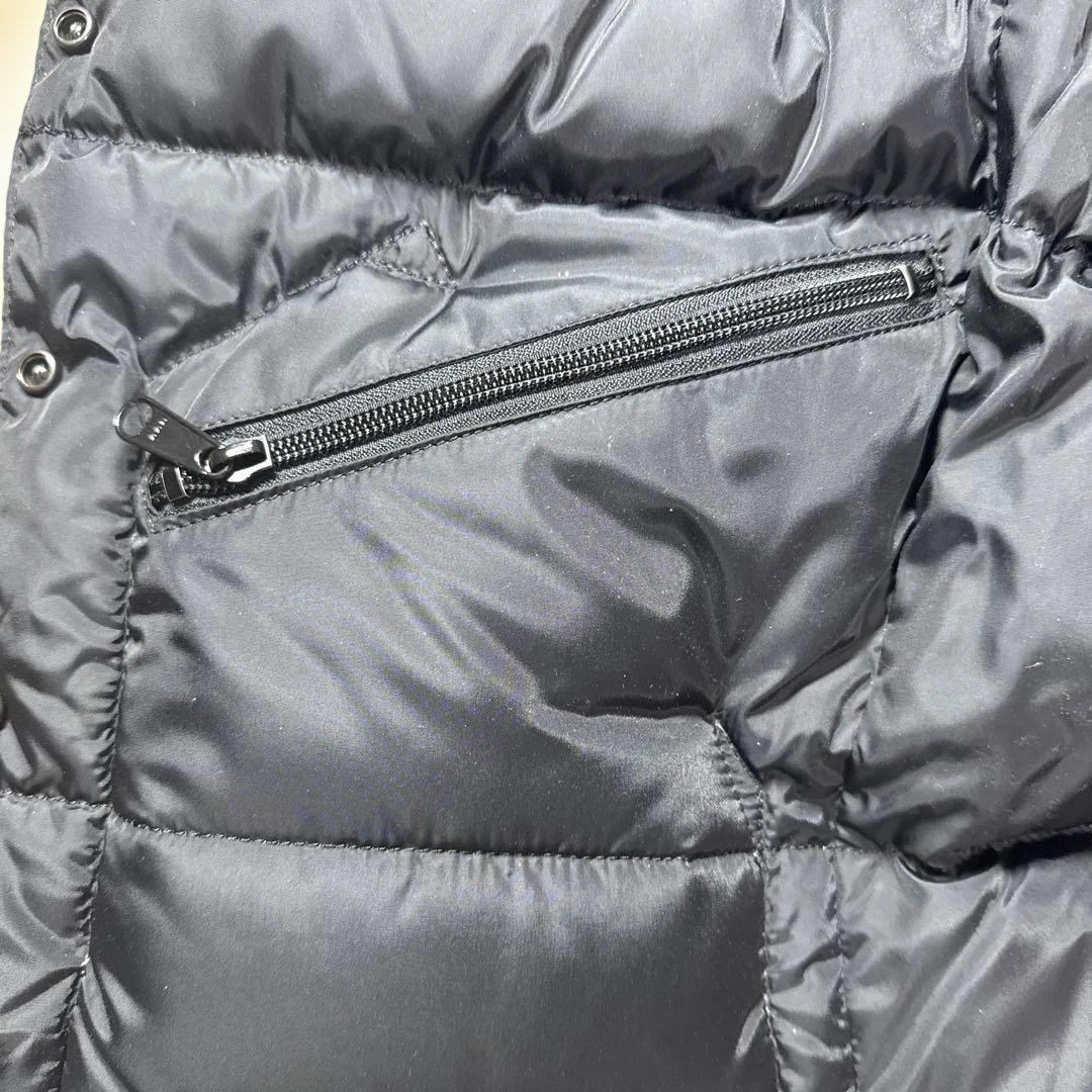 美品　Rocky Mountain ダウンベスト　ムートン襟　クリスティ　日本製