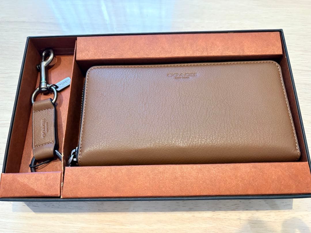 ★値下げ中★【新品】COACH　メンズ　長財布&キーホルダー