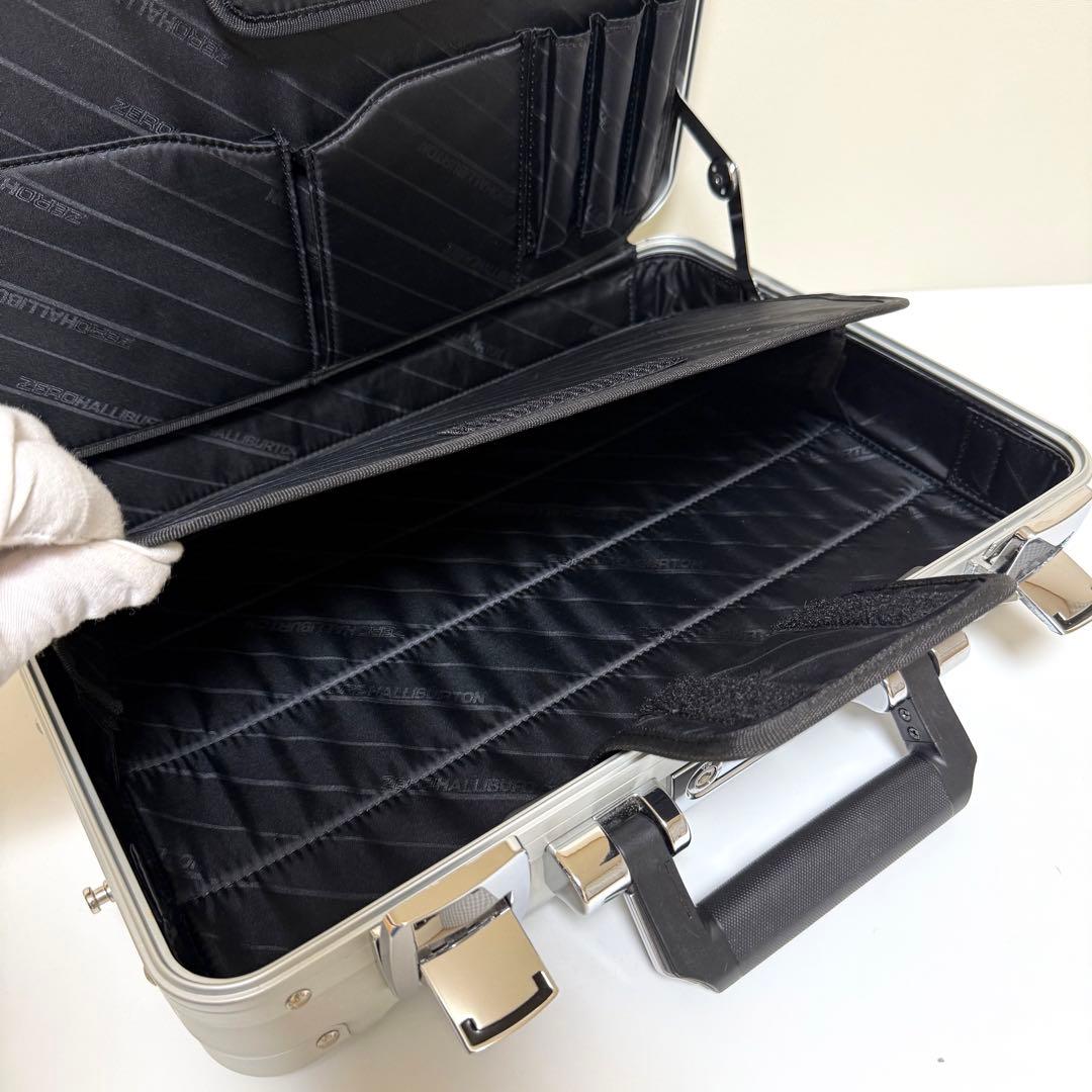 【最終価格】ゼロハリバートン　アルミ アタッシュケース　 シルバー　完売品