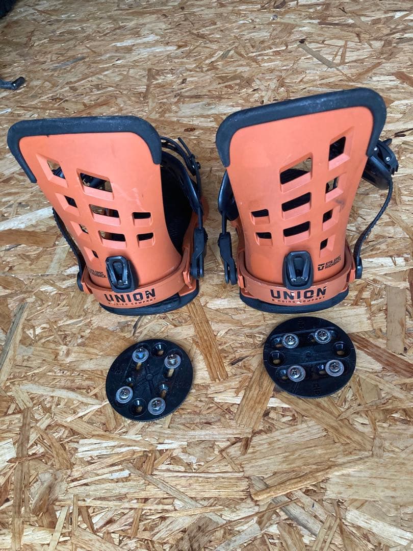 UNION STR オレンジ ビンディング　サイズM