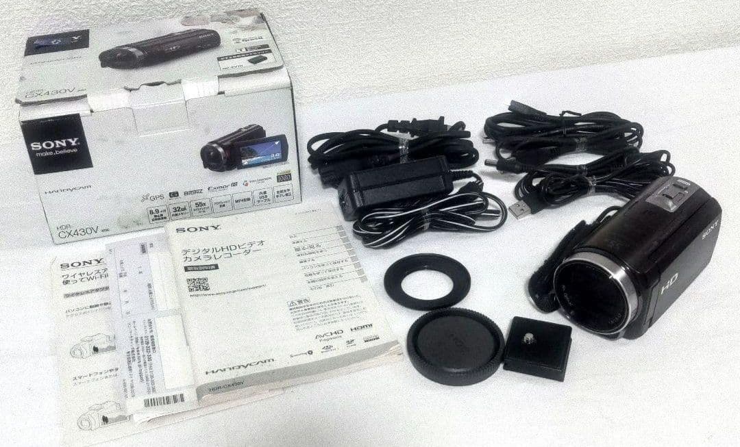 SONY ソニー HDR-CX430V ビデオカメラ