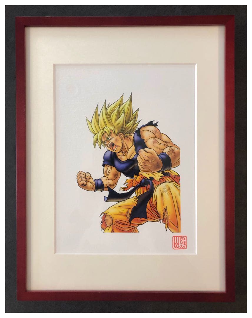【未使用】　ドラゴンボール　複製原画　完全版22巻表紙