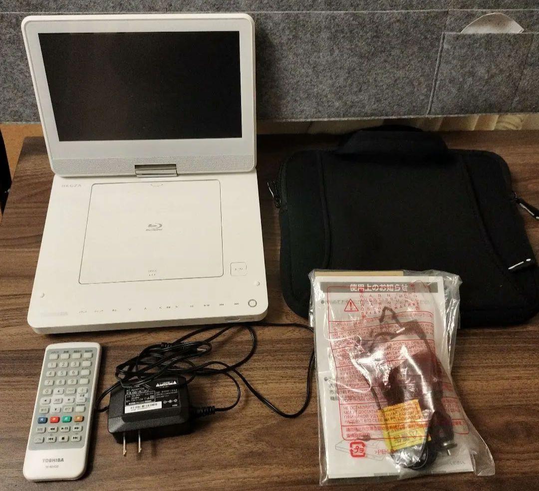 TOSHIBA東芝ポータブルDVD・Blu-rayブルーレイプレーヤー