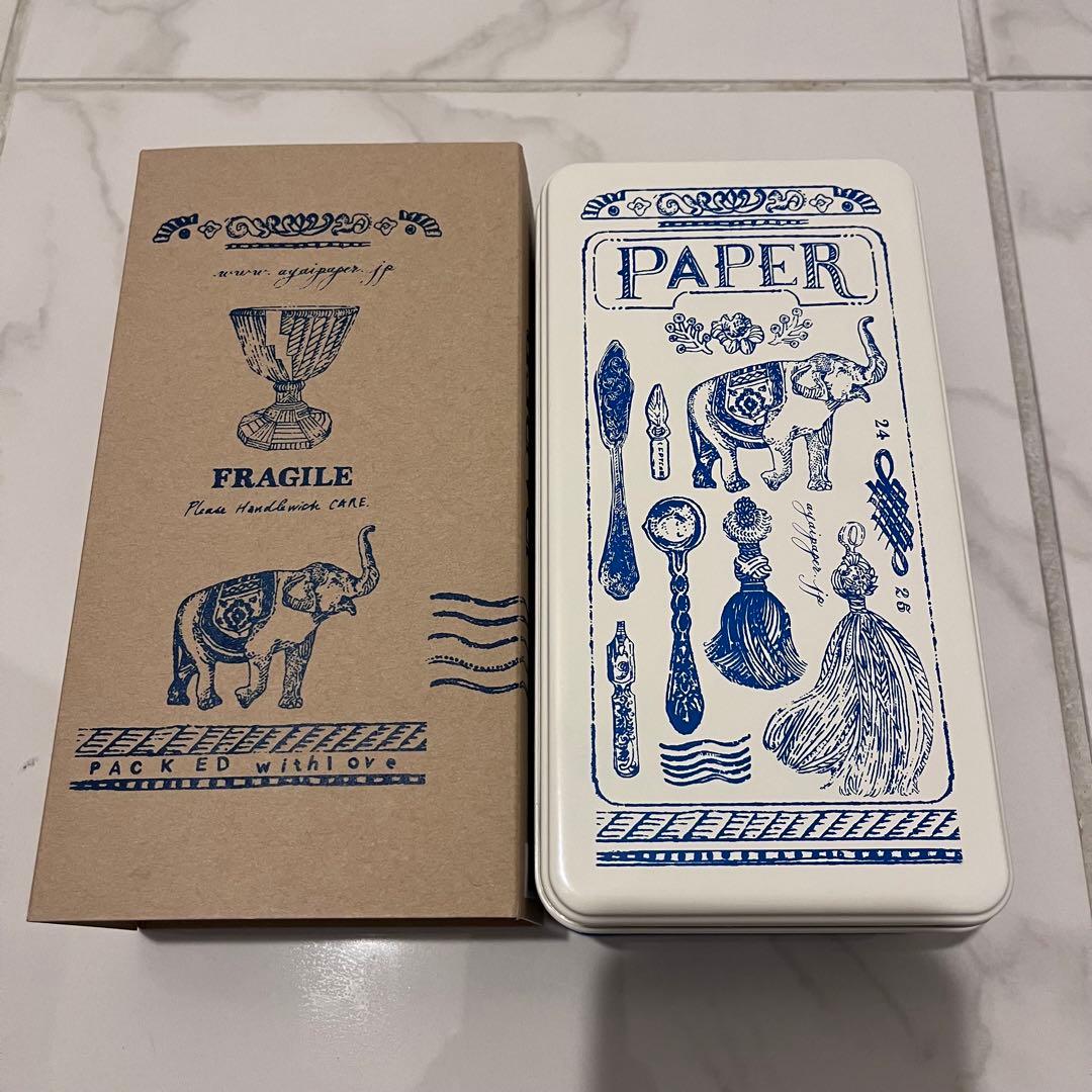 【限定品】紙博京都2024 いのうえ彩　2024 缶セット　マスキングテープ