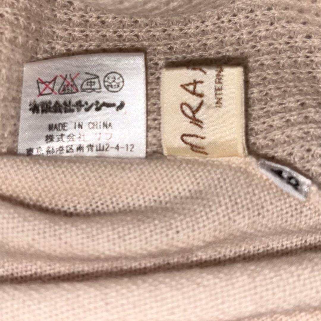 破格です⬇️超美品✨カシミヤ100⭐️ニット、定価約6万、都内セレクトショップ購入