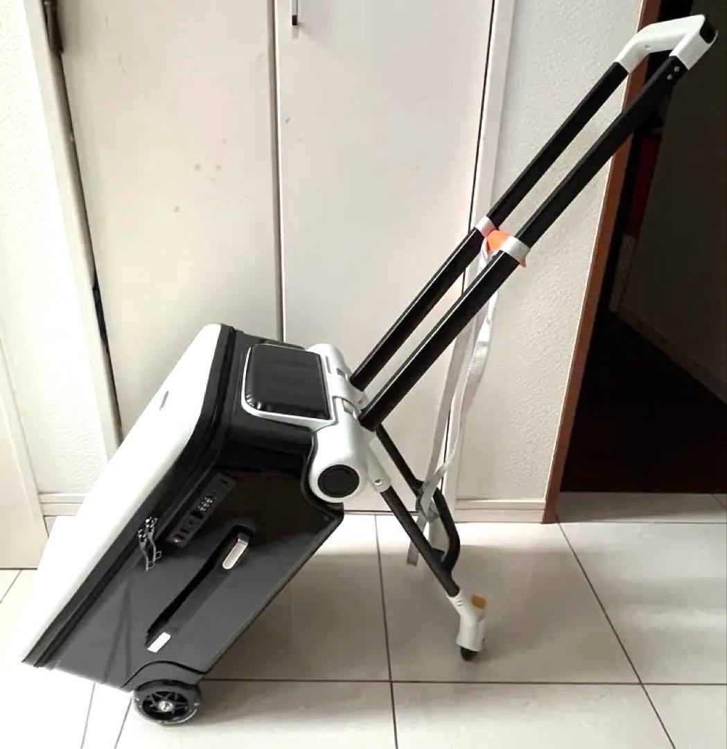 子供　乗れるキャリーケース キャリーケース(ベビーシート＆ストッパー付き)