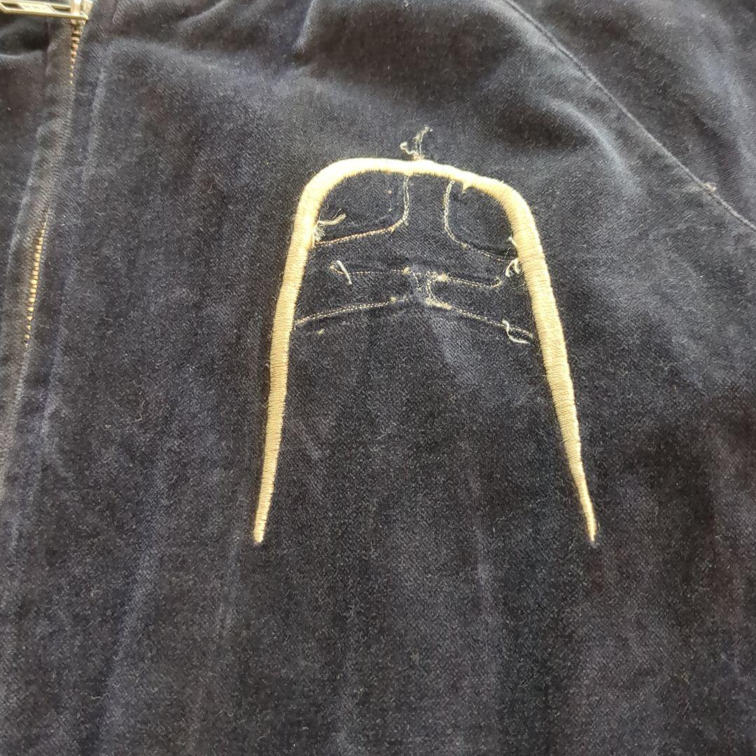 刺繍スカジャン ネイビー