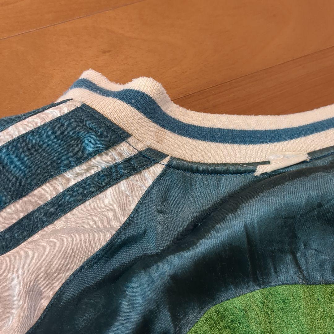 刺繍スカジャン ネイビー