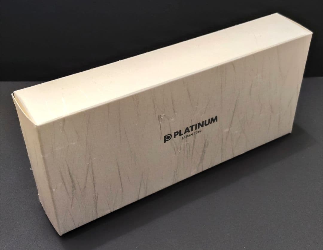 PLATINUM プラチナ万年筆 肥後象嵌 桜 #3776 ペン先14金 桐箱付
