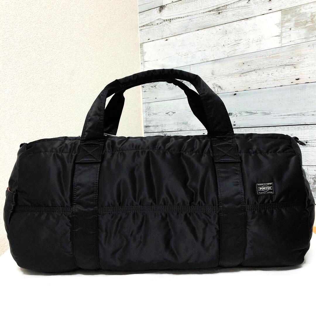 未使用級✨ポーター タンカー ボストンバッグM 2way ブラック 吉田カバン