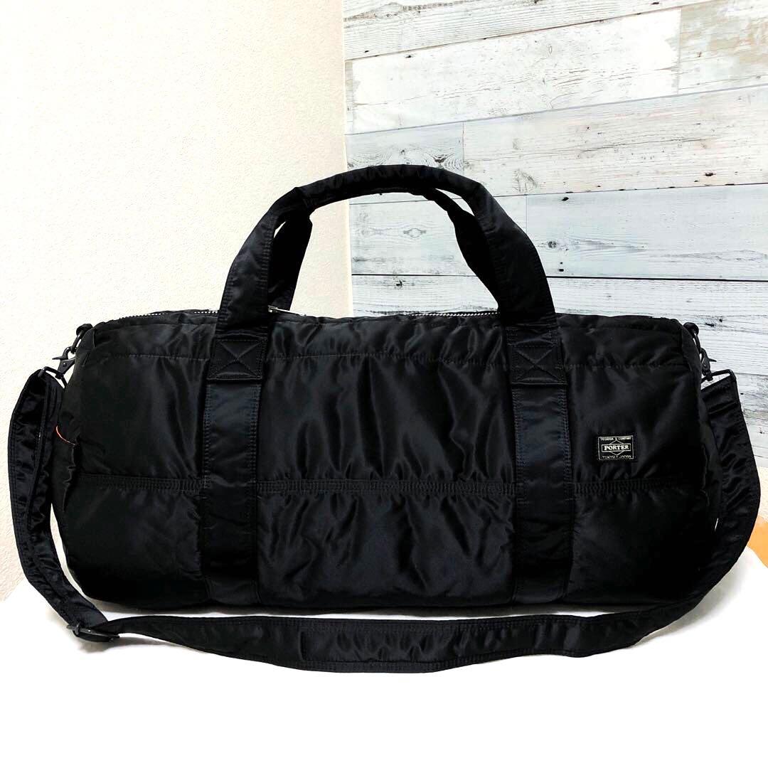 未使用級✨ポーター タンカー ボストンバッグM 2way ブラック 吉田カバン