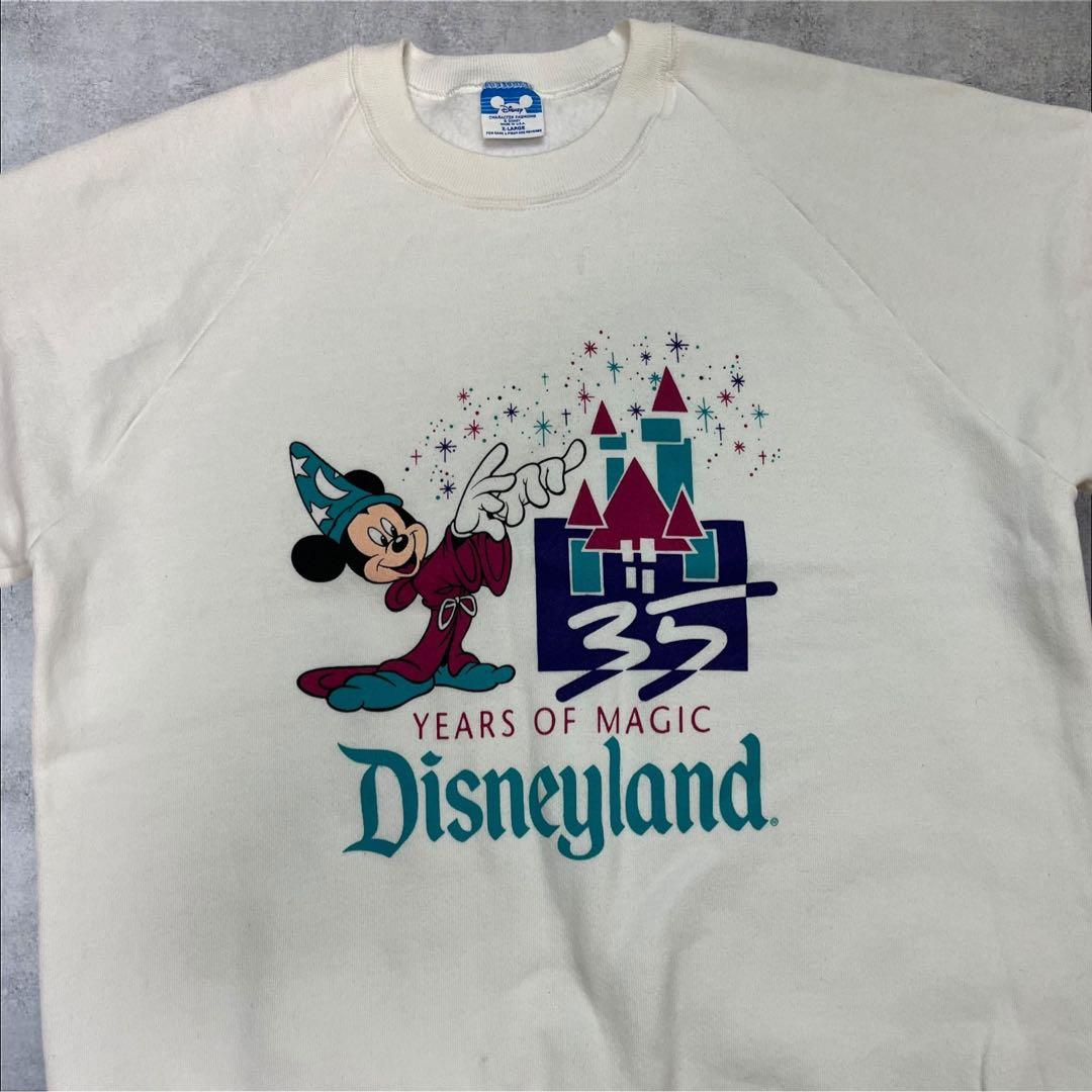 1990年 ディズニーランド35周年 ヴィンテージスウェット ファンタジア