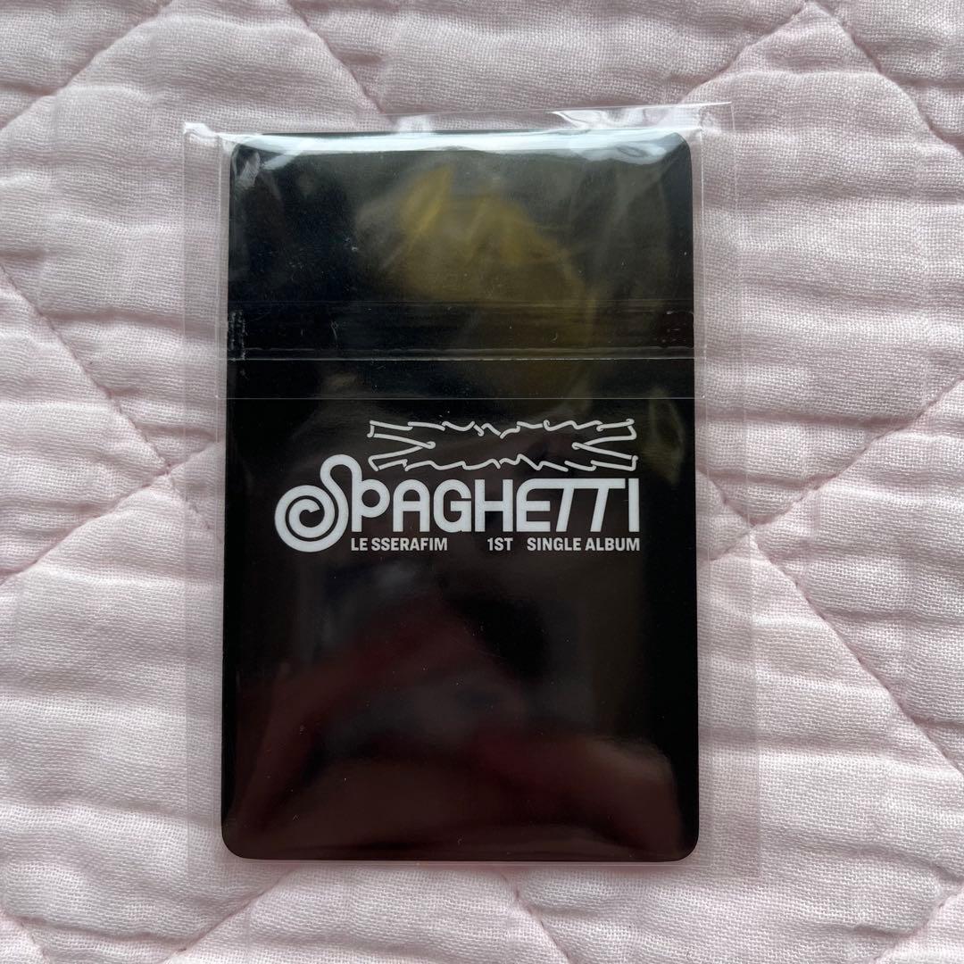 LE SSERAFIM ルセラフィム spaghetti チェウォン トレカ 3