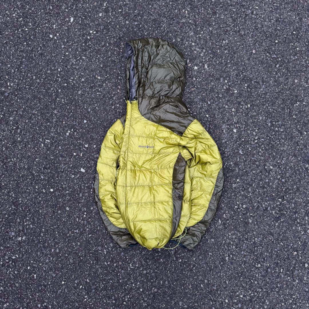 【ほぼ未使用✨】超軽量❗️montbell アルパインダウンパーカ グリーン　L