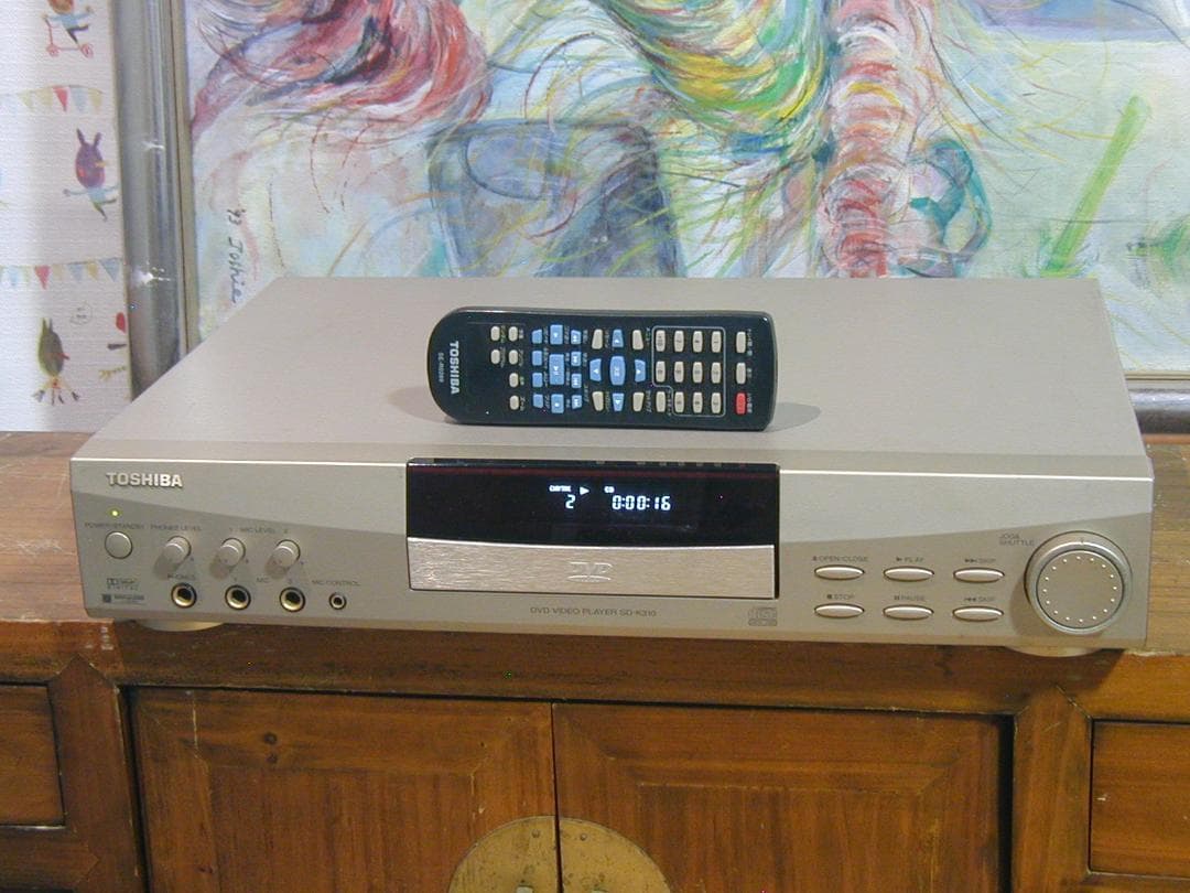 ★東芝 SD-K310J(N) DVDプレーヤーです。当時93450　動作良好★