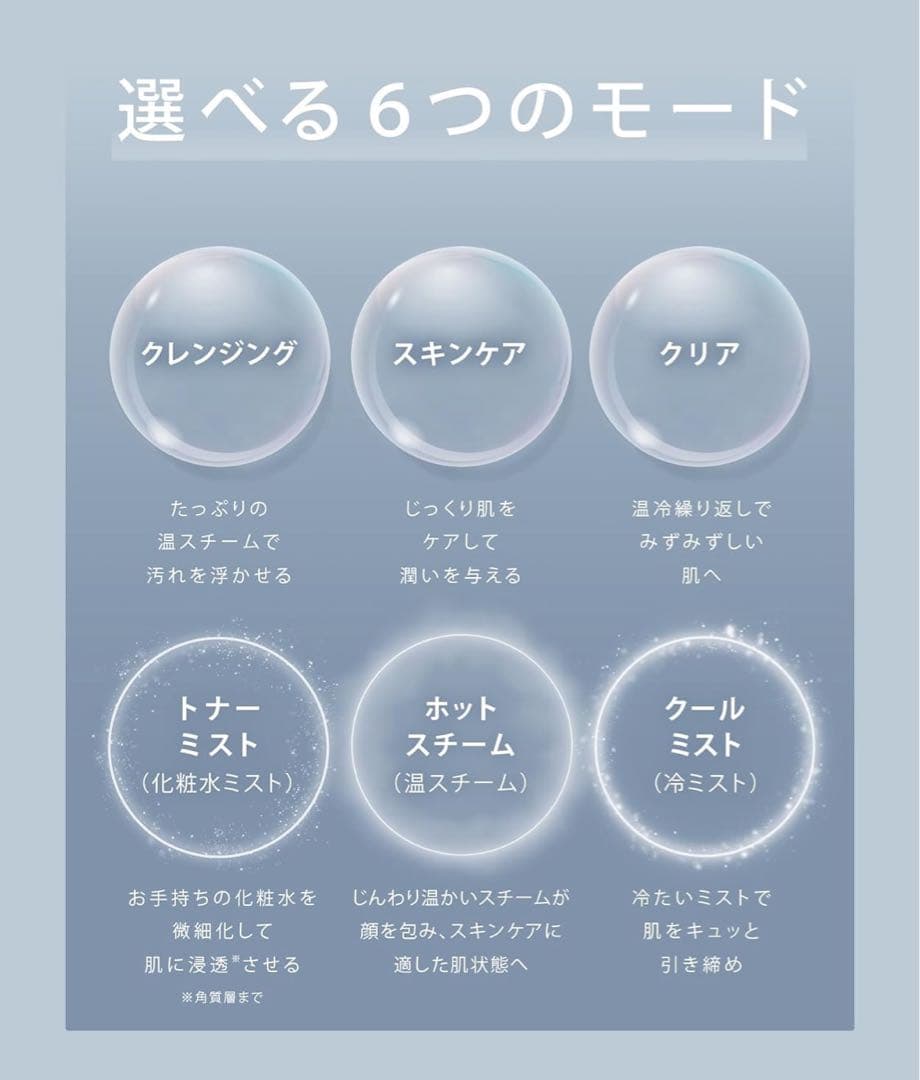 SALONIA サロニア ピュアブライト スチーマー 美顔器