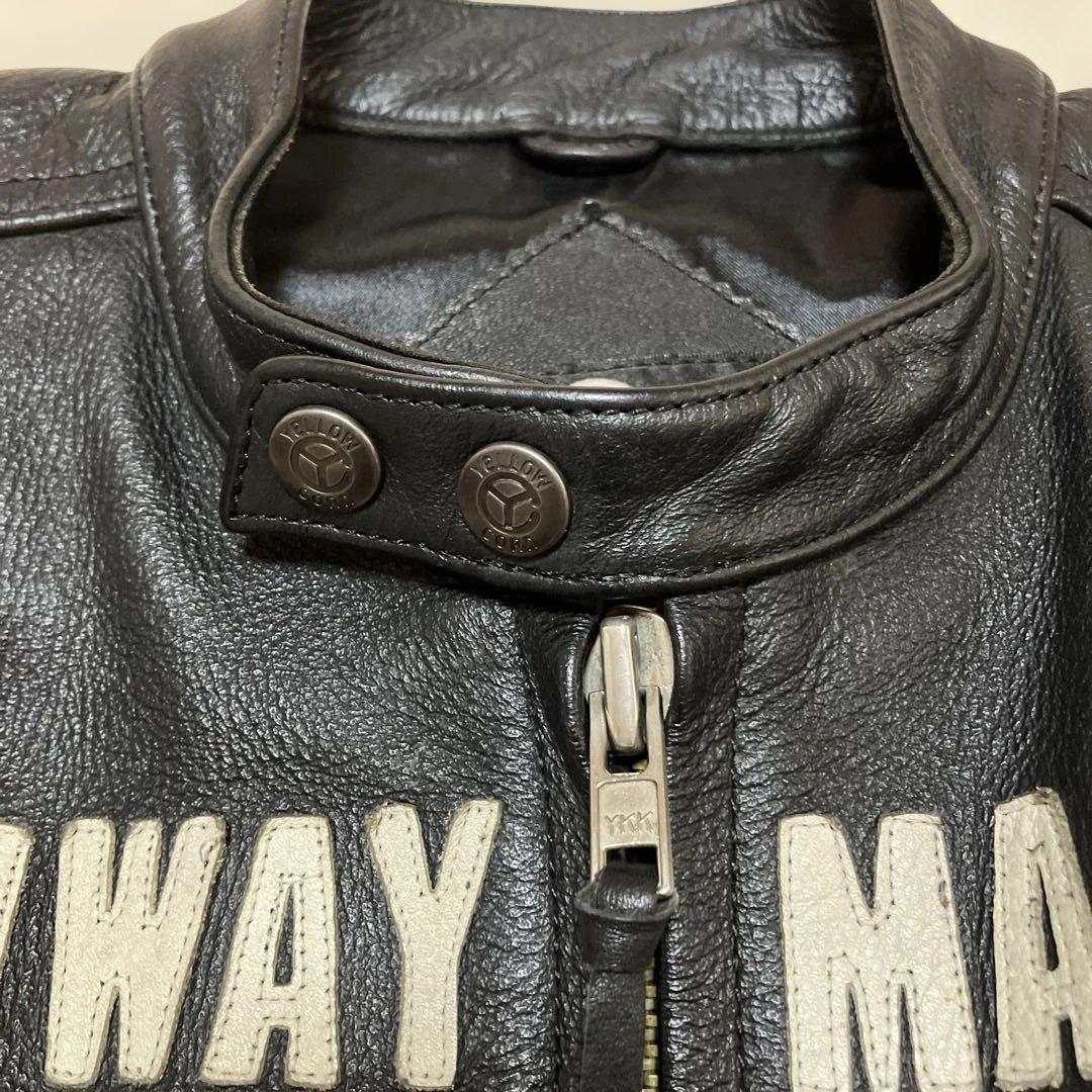 YELLOW CORN レザージャケット Lサイズ