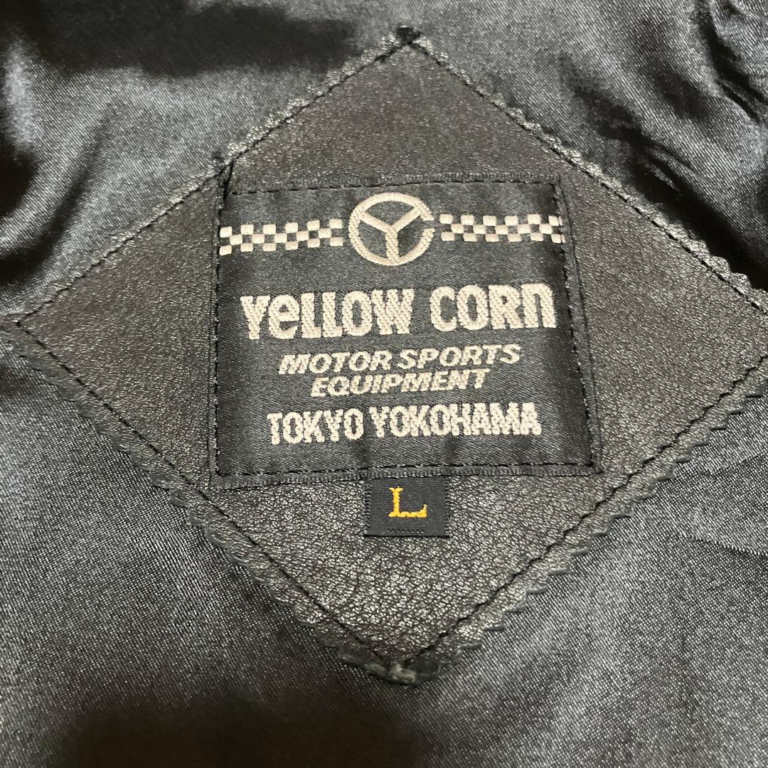 YELLOW CORN レザージャケット Lサイズ