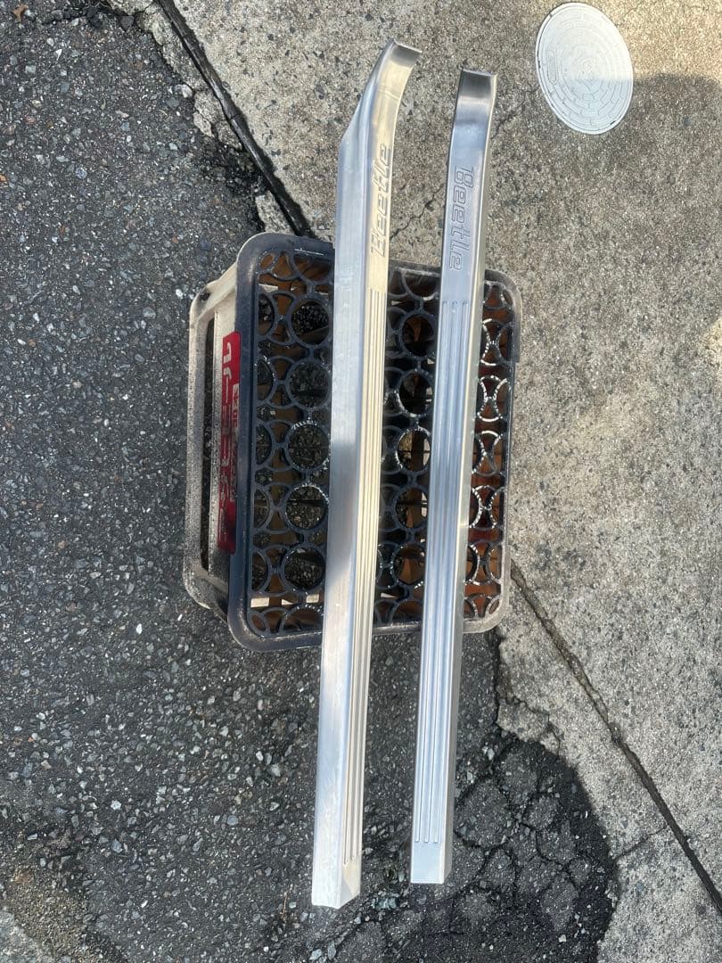 ザビートル　スカッフプレートアルミ製値下げ中