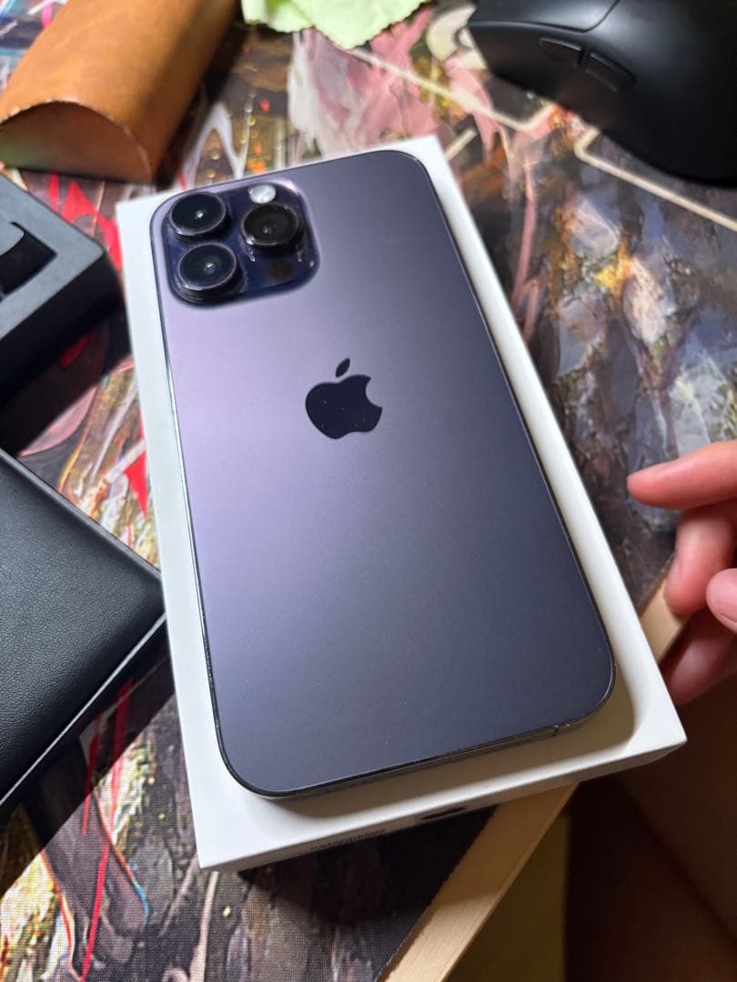 Iphone 14 pro max 256gb ディープパープル　本体