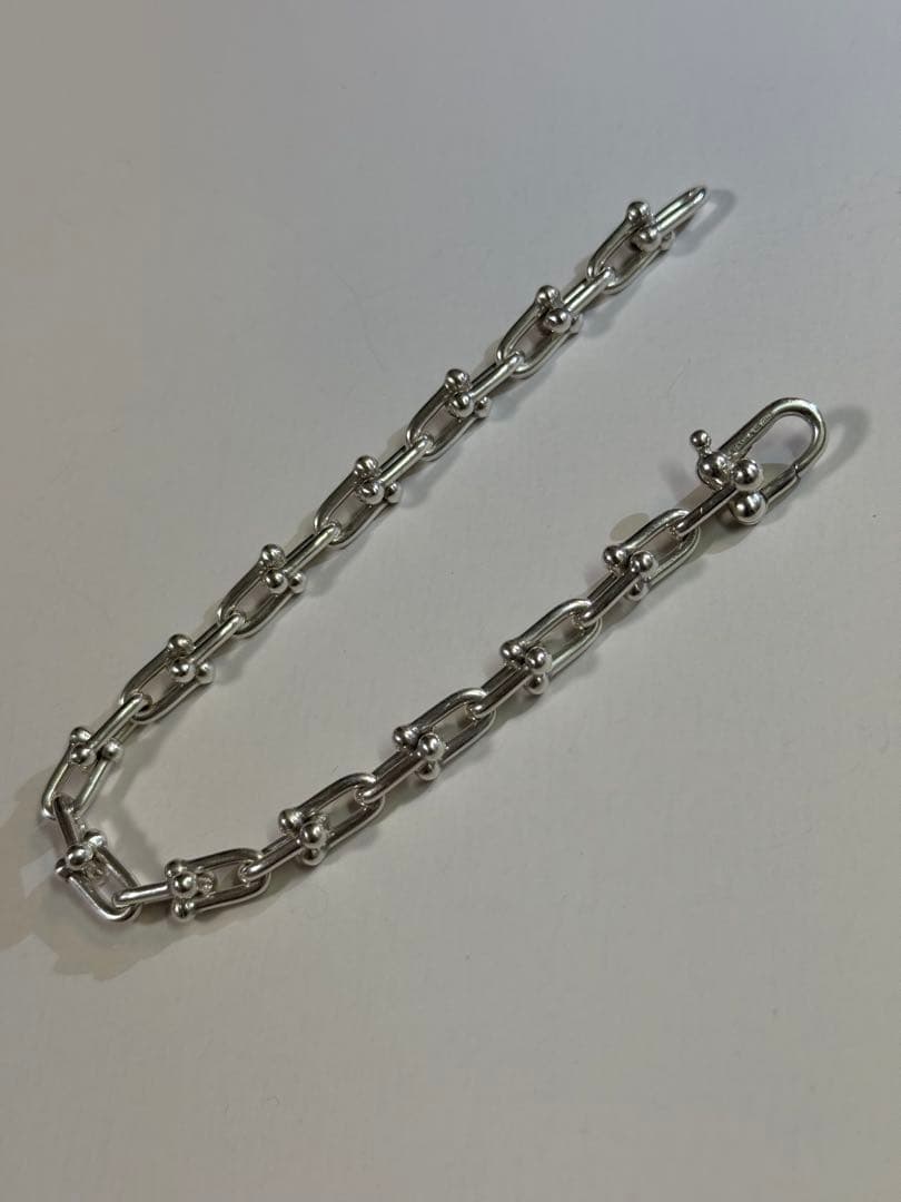 ティファニー TIFFANY ハードウェア スモールリンク ブレスレット ラージ