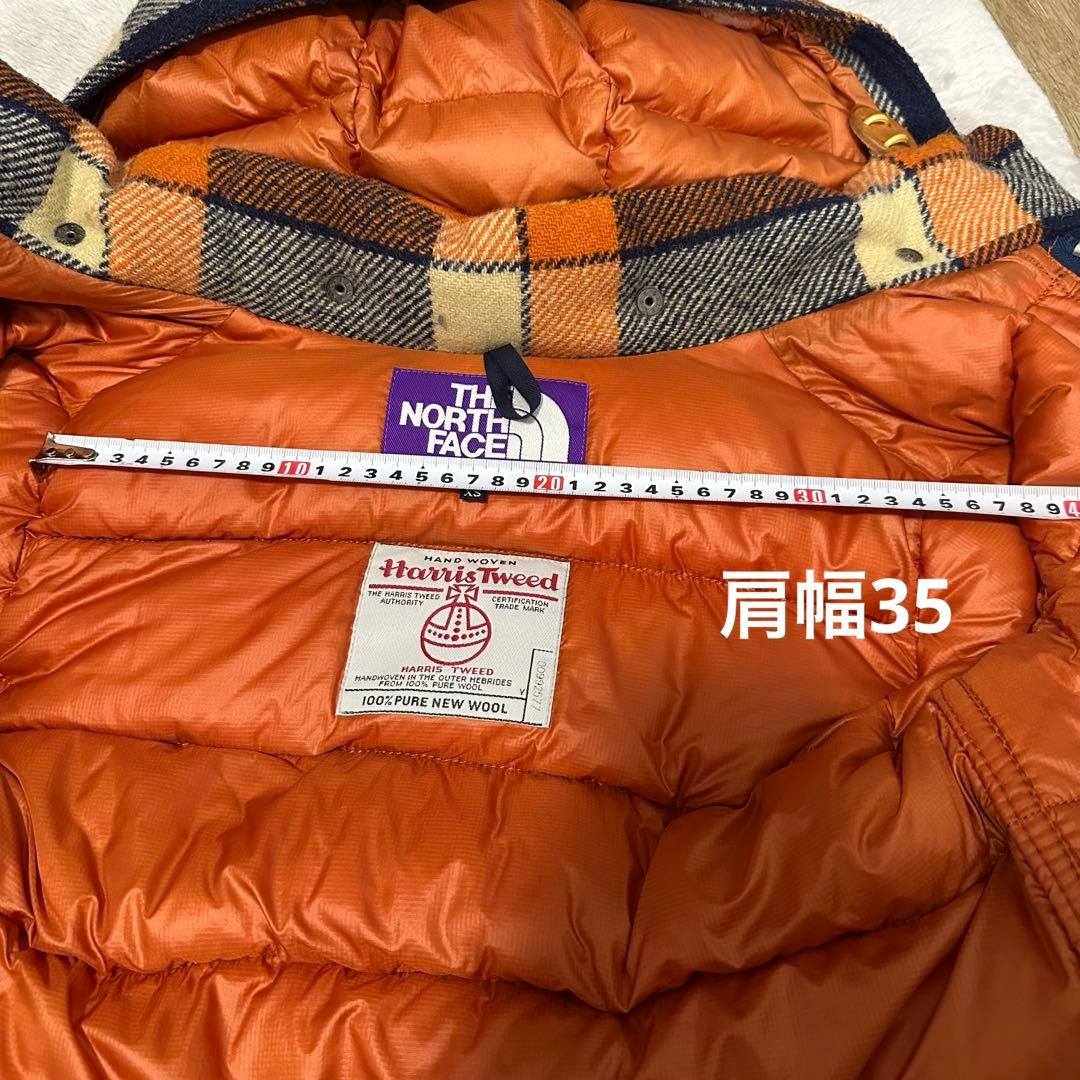 THE NORTH FACE ダウンジャケット ハリスツイード XS