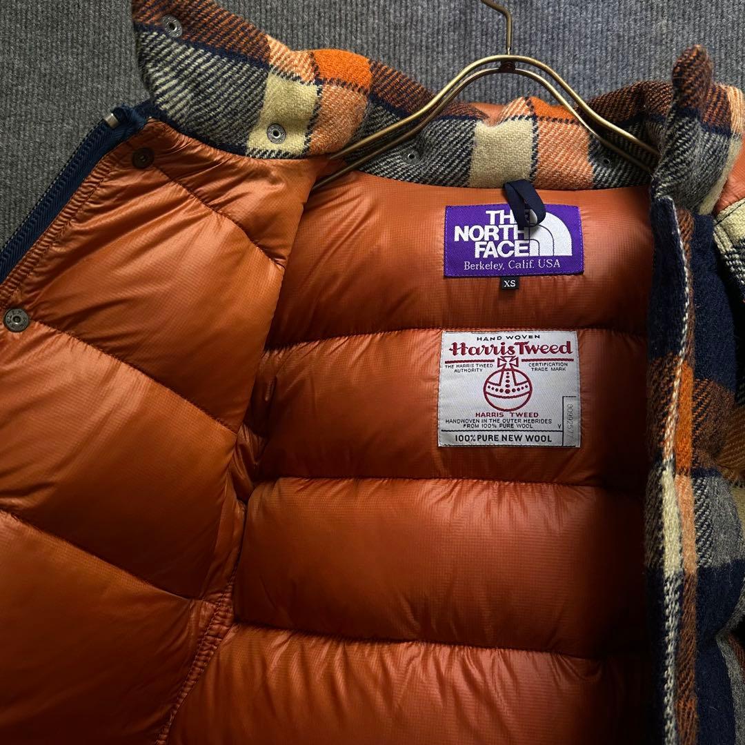 THE NORTH FACE ダウンジャケット ハリスツイード XS