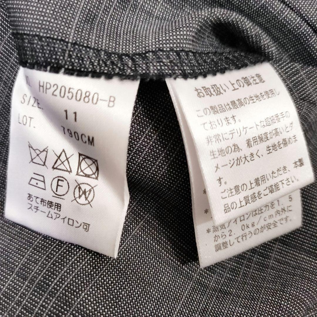 【ワンボタン】ヒルトン HILTON セットアップ パンツスーツ グレンチェック