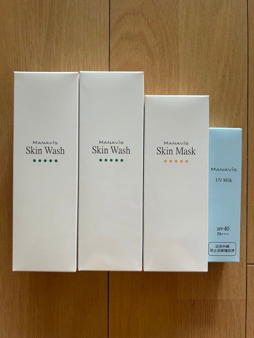 新品　未使用　マナビス　化粧品　4点