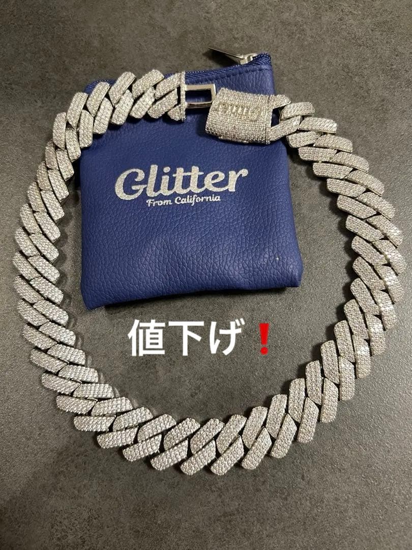glitter ネックレス　45cm