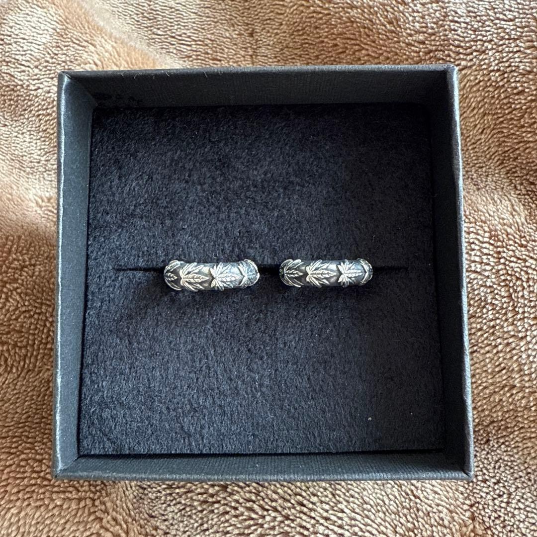 HUF シルバー ピアス PLANTLIFE HOOP PIERCE