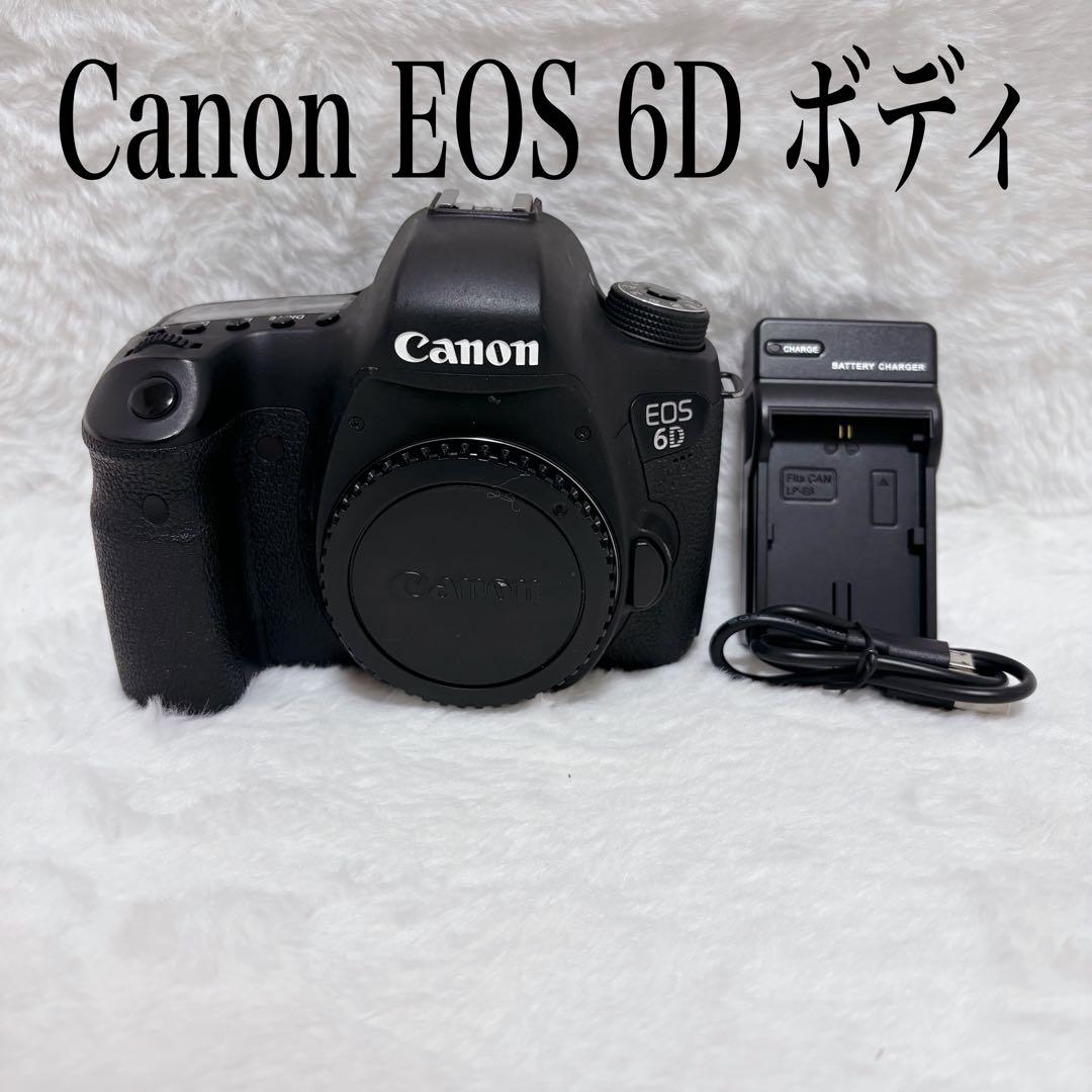 【希少】Canon EOS 6D ボディ